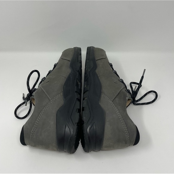 Finn Comfort Eppan Womens Hiking Walking Shoes Lace Up Leather Gray - Picture 6 of 10